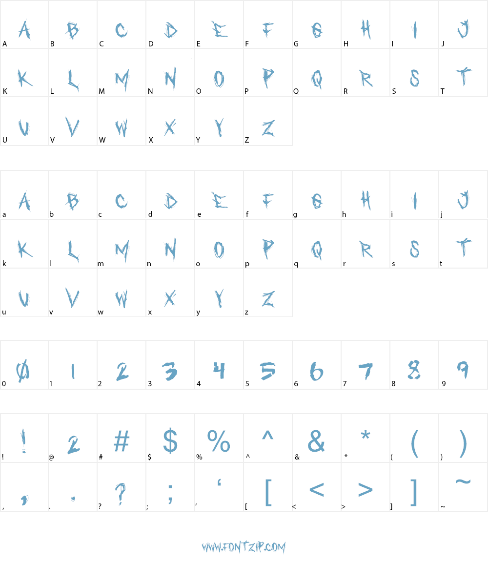 Who asks Satan Font Character